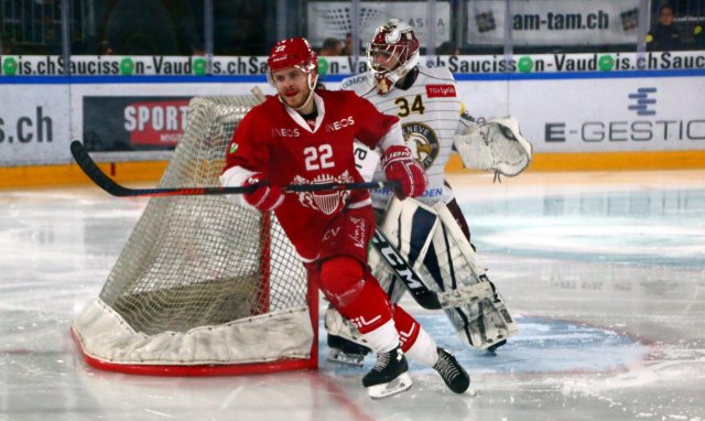 Photo hockey match Lausanne - Genève le 25/09/2018