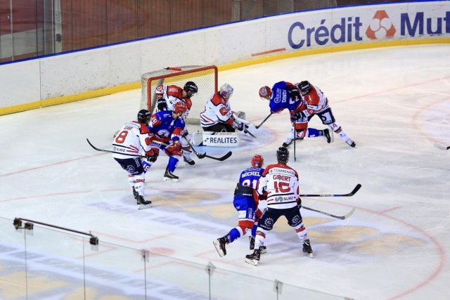 Photo hockey match Lyon - Angers  le 25/09/2018
