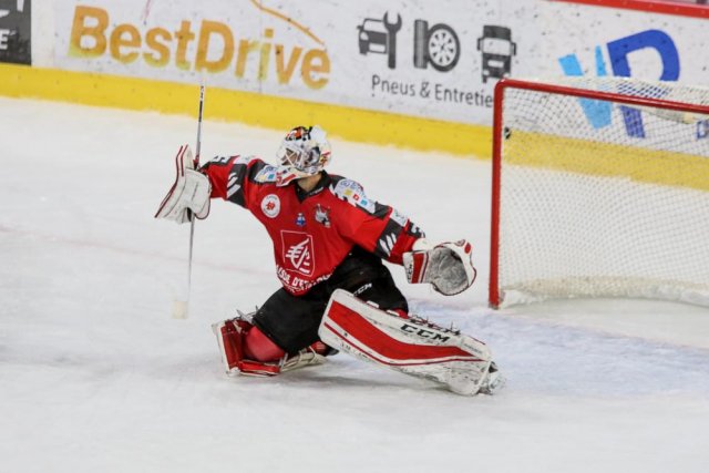 Photo hockey match Amiens  - Grenoble  le 28/09/2018