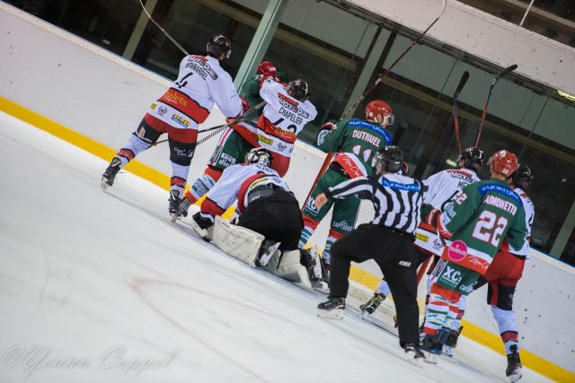 Photo hockey match Mont-Blanc - Briançon  le 29/09/2018
