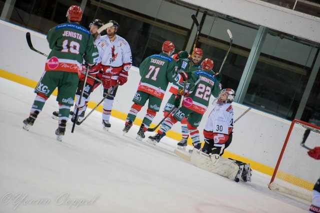 Photo hockey match Mont-Blanc - Briançon  le 29/09/2018
