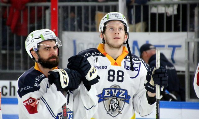 Photo hockey match Lausanne - Zug le 30/09/2018