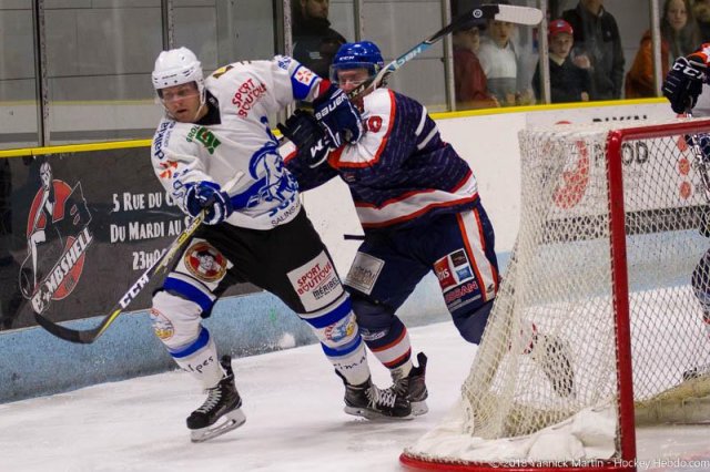 Photo hockey match Clermont-Ferrand - Courchevel-Méribel-Pralognan le 29/09/2018