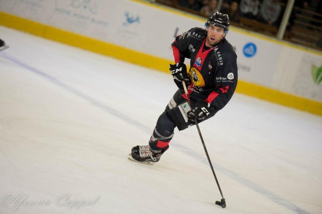 Photo hockey match Chamonix  - Angers  le 05/10/2018