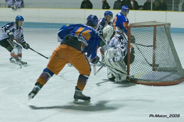 Photo hockey reportage D2 PO : Clermont vs Brest