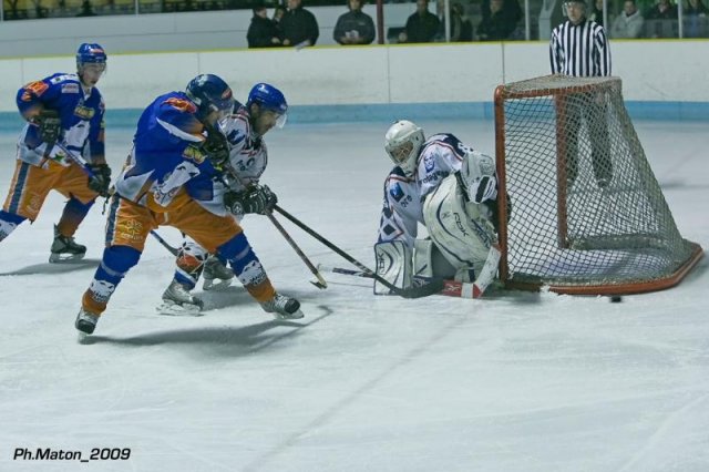 Photo hockey reportage D2 PO : Clermont vs Brest