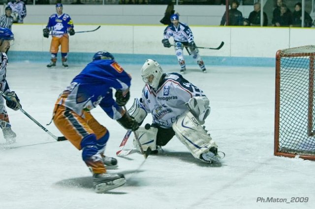 Photo hockey reportage D2 PO : Clermont vs Brest