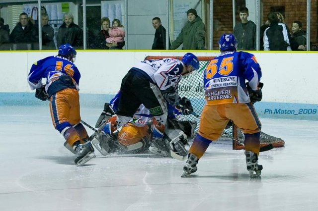Photo hockey reportage D2 PO : Clermont vs Brest