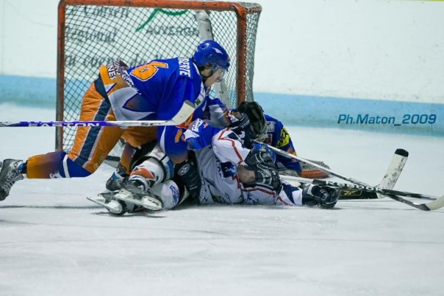 Photo hockey reportage D2 PO : Clermont vs Brest