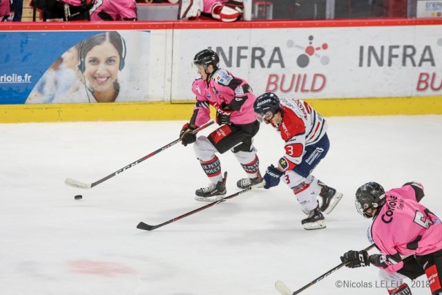 Photo hockey match Amiens  - Angers  le 12/10/2018