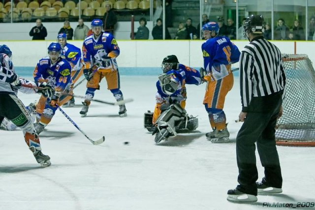 Photo hockey reportage D2 PO : Clermont vs Brest