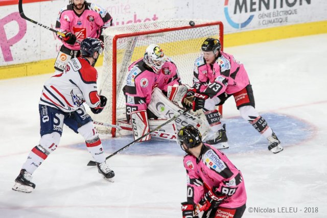 Photo hockey match Amiens  - Angers  le 12/10/2018