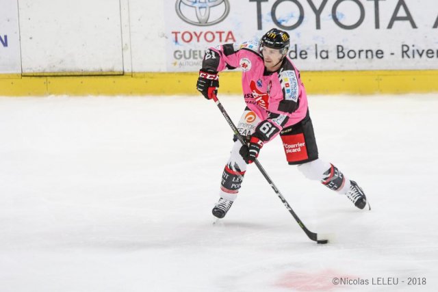 Photo hockey match Amiens  - Angers  le 12/10/2018