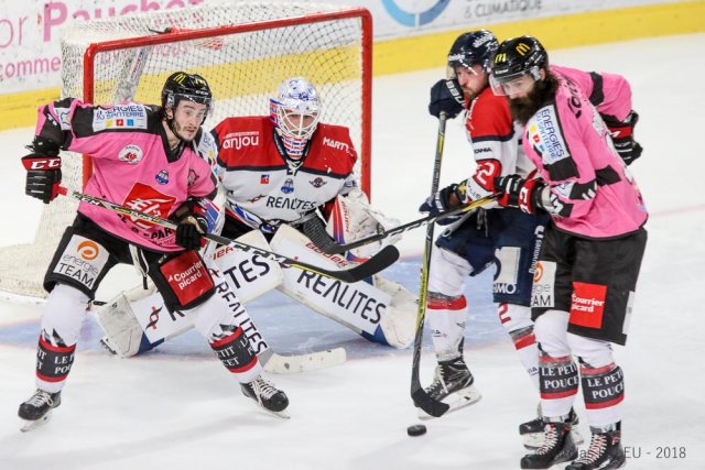 Photo hockey match Amiens  - Angers  le 12/10/2018