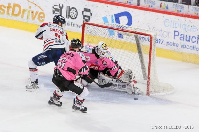 Photo hockey match Amiens  - Angers  le 12/10/2018