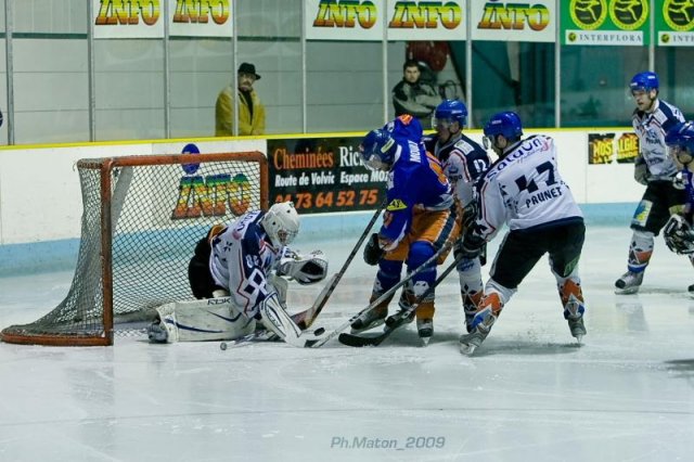 Photo hockey reportage D2 PO : Clermont vs Brest