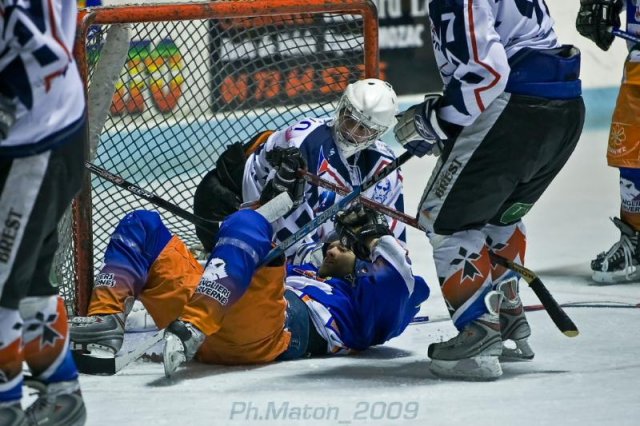 Photo hockey reportage D2 PO : Clermont vs Brest