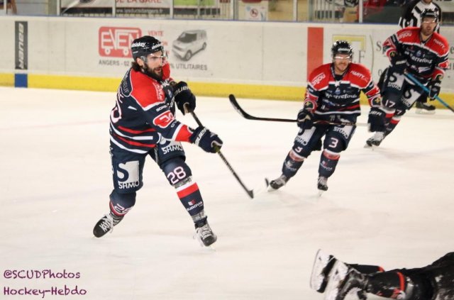 Photo hockey match Angers  - Nice le 16/10/2018