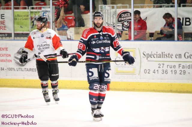 Photo hockey match Angers  - Nice le 16/10/2018