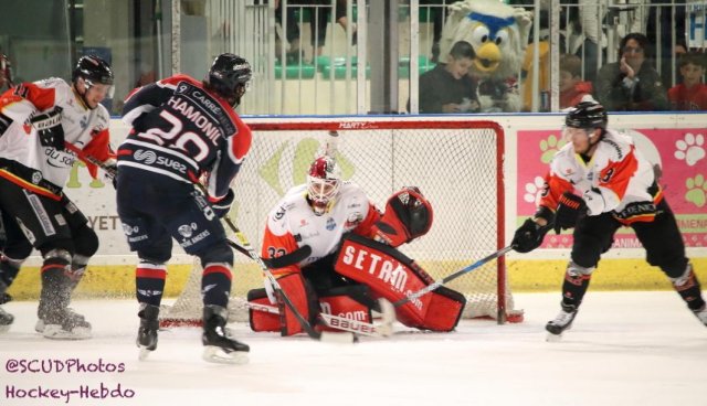 Photo hockey match Angers  - Nice le 16/10/2018