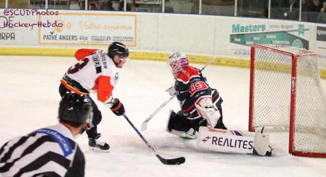 Photo hockey match Angers  - Nice le 16/10/2018