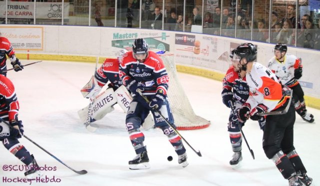 Photo hockey match Angers  - Nice le 16/10/2018