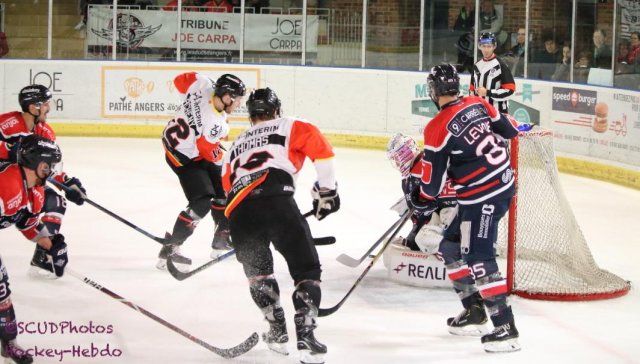 Photo hockey match Angers  - Nice le 16/10/2018