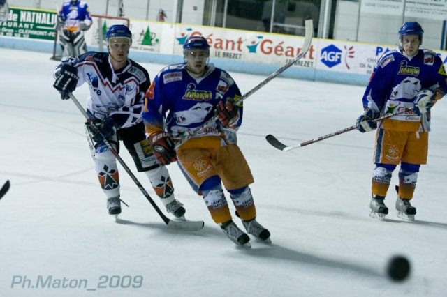 Photo hockey reportage D2 PO : Clermont vs Brest