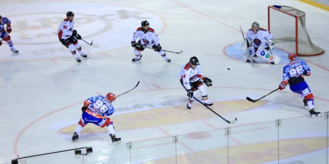 Photo hockey match Lyon - Mulhouse le 16/10/2018