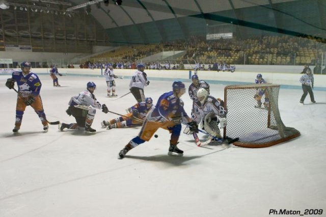 Photo hockey reportage D2 PO : Clermont vs Brest