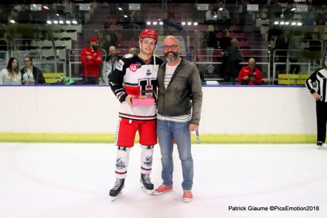 Photo hockey match Nice - Anglet le 19/10/2018