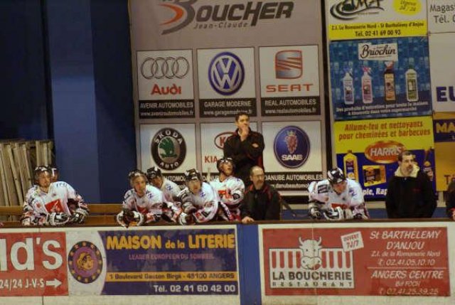 Photo hockey match Angers  - Amiens  le 10/03/2009