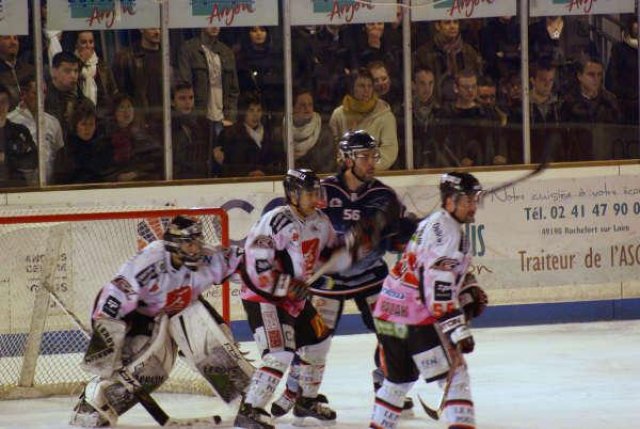 Photo hockey match Angers  - Amiens  le 10/03/2009