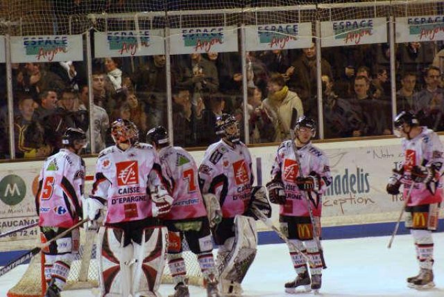 Photo hockey match Angers  - Amiens  le 10/03/2009