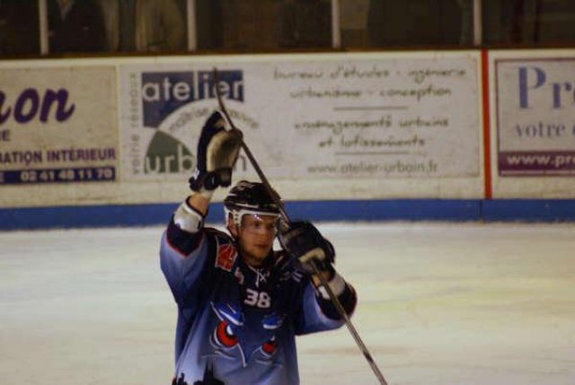 Photo hockey match Angers  - Amiens  le 10/03/2009