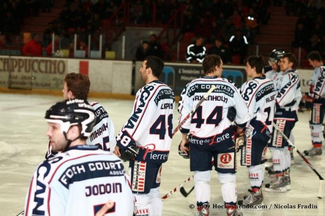 Photo hockey match Briançon  - Angers  le 13/03/2009