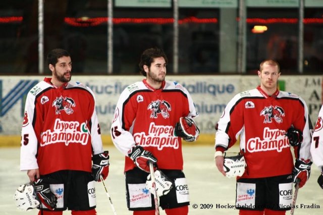 Photo hockey match Briançon  - Angers  le 13/03/2009