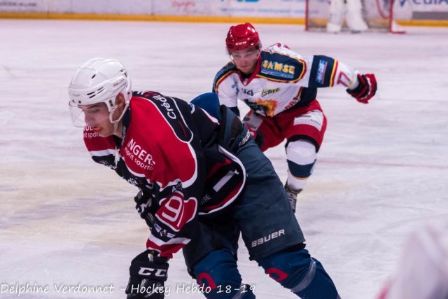 Photo hockey match Grenoble  - Angers  le 21/10/2018