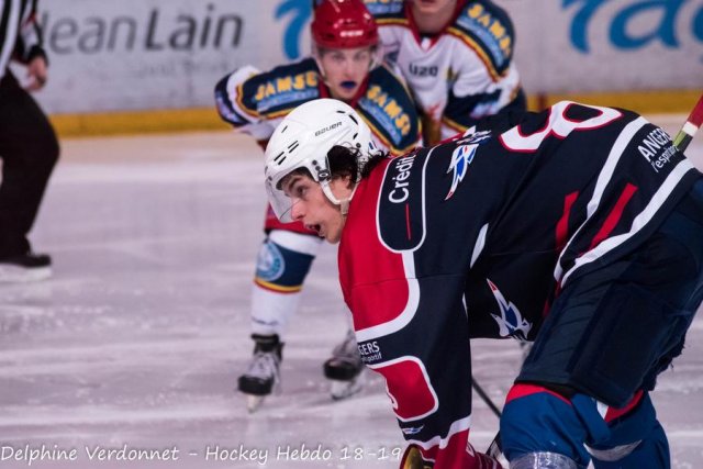 Photo hockey match Grenoble  - Angers  le 21/10/2018