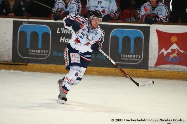 Photo hockey match Briançon  - Angers  le 13/03/2009