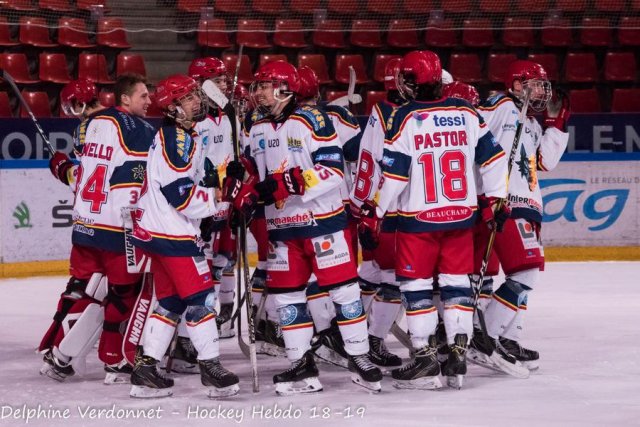 Photo hockey match Grenoble  - Angers  le 21/10/2018