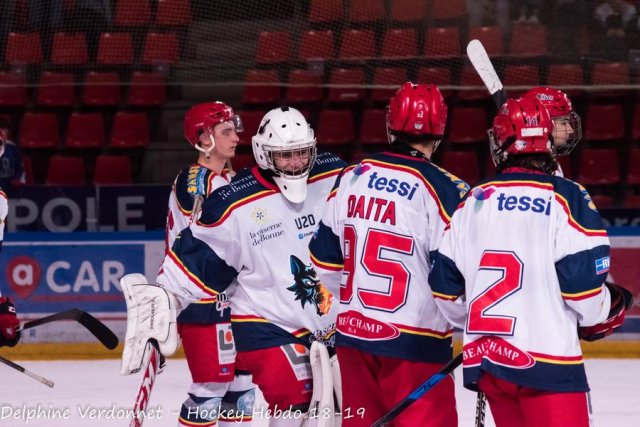 Photo hockey match Grenoble  - Angers  le 21/10/2018