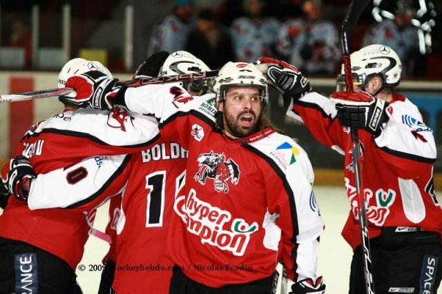 Photo hockey match Briançon  - Angers  le 13/03/2009