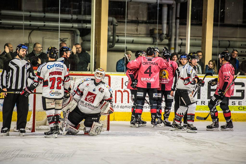 Chamonix  3 - 4 Amiens 