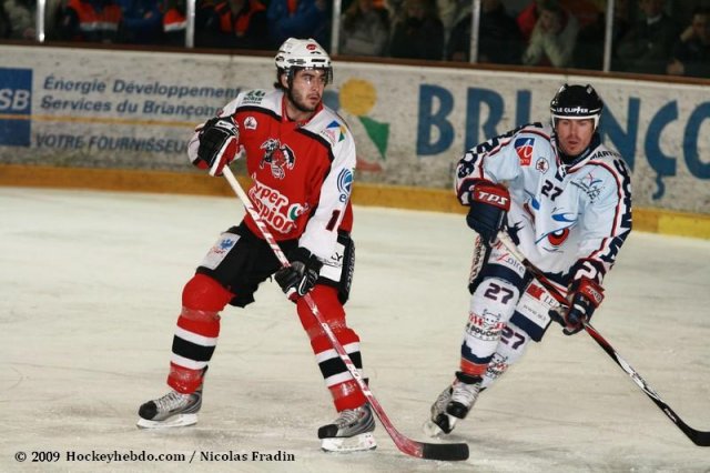 Photo hockey match Briançon  - Angers  le 14/03/2009
