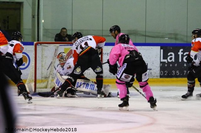 Photo hockey match Rouen - Nice le 30/10/2018