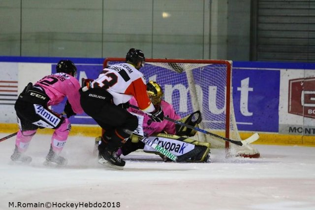 Photo hockey match Rouen - Nice le 30/10/2018