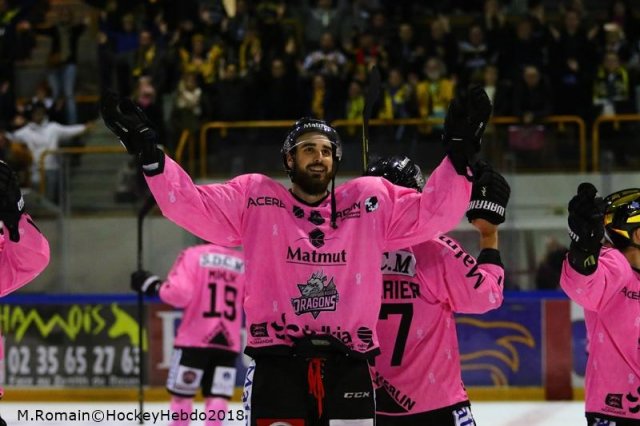 Photo hockey match Rouen - Nice le 30/10/2018