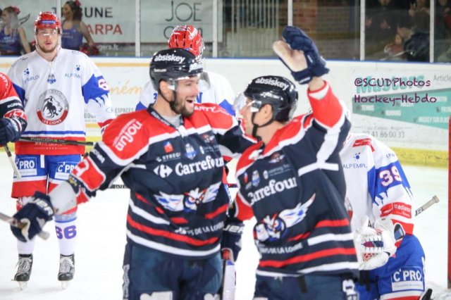 Photo hockey match Angers  - Lyon le 31/10/2018