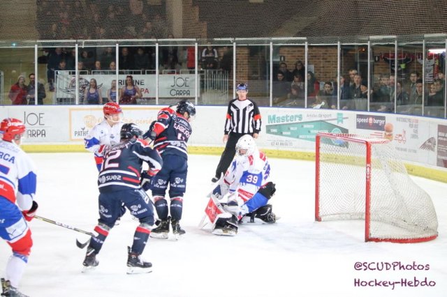 Photo hockey match Angers  - Lyon le 31/10/2018